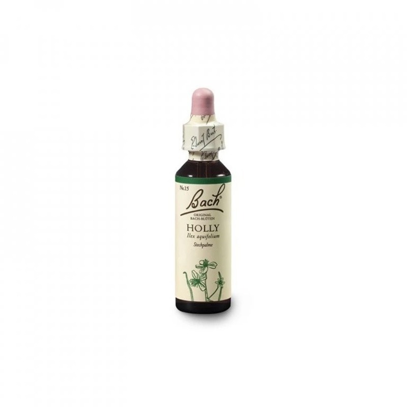 holly BACH Květová esence č. 15 Holly 20 ml - Obrázek 1