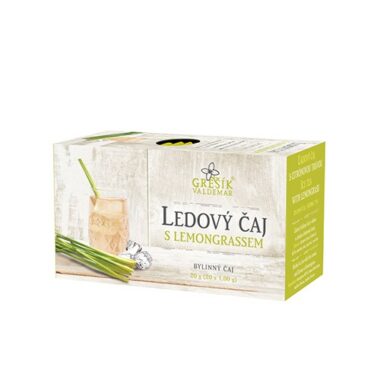 ledový čaj lemongrass