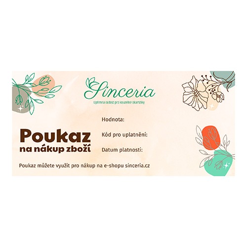 dárkový poukaz