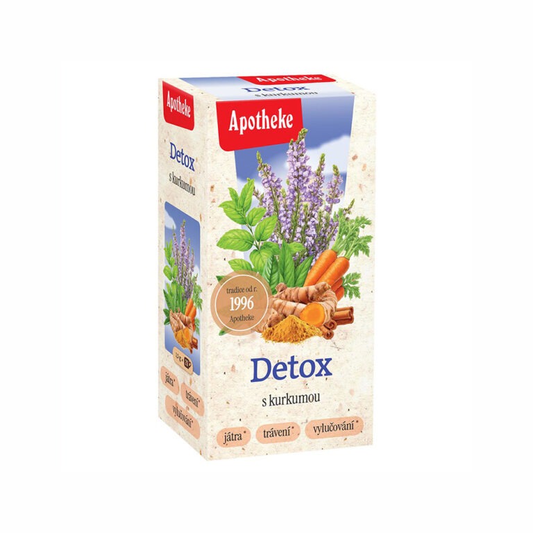 Detox s kurkumou