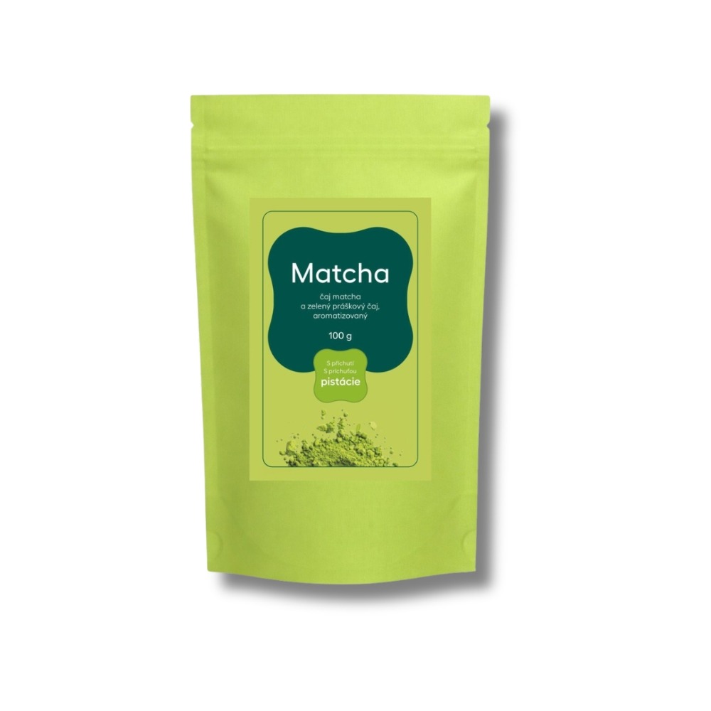 matcha pistácie OXALIS Matcha s příchutí pistácie 100 g - Obrázek 1
