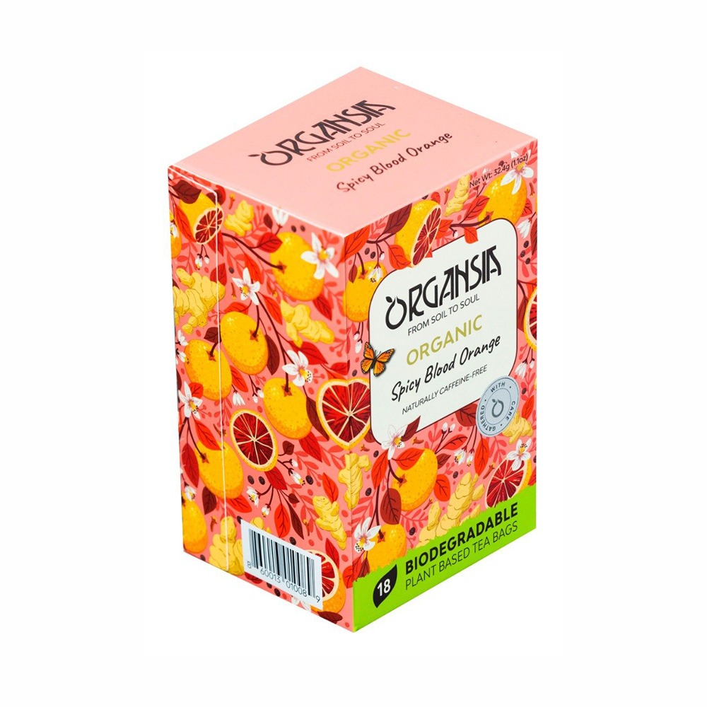 organisia-blood-orange ORGANSIA Spicy Blood Orange BIO 32,4 g - Obrázek 1